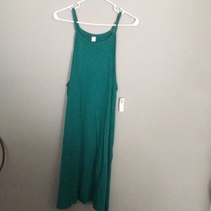 Jersey-Knit Swing Dress